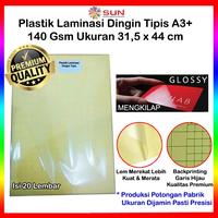 Gambar Plastik Laminasi Dingin Tipis A3 isi 20 lembar - Motif Glossy, Doff ( Sticker Bening Transparant Pelapis Kertas Foto Glossy Photo Paper ) - Glossy, Surabaya dari Sun Indonesia undefined 4 Tokopedia