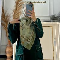 Gambar FATIMA ABAYA SET HIJAB VOAL Polos - Hijau emerald, S dari ToccytristantiFashionStyle undefined 5 Tokopedia