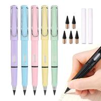 Gambar Pensil  Abadi Eternal + Penghapus / Pensil Tanpa Batas / Pensil Eternal Plus Eraser / Pensil Tidak Bisa Habis - #1HITAM	 dari Goodmall688 undefined 5 Tokopedia
