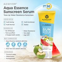 Gambar AZARINE Aqua Essence Sun Shield Serum SPF 50 PA+++ 100ml - Sunscreen Sunblock Azarine dari GLAM MARKET undefined 5 Tokopedia