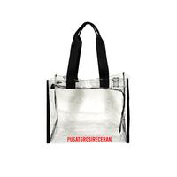 Gambar Tote Transparant Bag (untuk dipakai bersama Diaper Bag) Tas Transparant Clear Bag - Biru muda dari Pusat Grosir Eceran undefined 2 Tokopedia