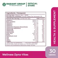 Gambar Wellness Dynovite Child Multivitamin dari Natural Nutrindo undefined 4 Tokopedia