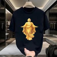 Gambar T-Shirt Kebesaran Berat I T-Shirt Gambar Buddha I Athleisure Katun Berat Kaos modis dengan elastisitas sedang - Putih, S dari SUPARJO. undefined 3 Tokopedia