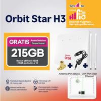 Gambar BRAVO Modem Wifi Rumahan Unlock Semua Kartu Huawei B313 Logo Orbit Free Kartu TRI 215GB Setahun - TANPA SIM dari Bravo Computer Store undefined 4 Tokopedia