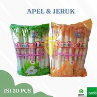 Gambar Marshmallow Kepang Pilin Aneka Rasa Buah Isi 30 Pcs / Halal - Coklat dari Grosir Makanan undefined 2 Tokopedia