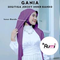 Gambar Rumi - GANIA Jilbab Segitiga Inner Bando Instan Jersey Viral Kerudung Muslim Wanita Dewasa Bergo Syari Variasi jilbab  mleyot premium - Black dari Rumi Hijab Oficial undefined 1 Tokopedia