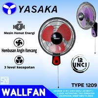 Gambar KIPAS ANGIN DINDING YASAKA 12 INCH & 12 INCH/wall fan/elektronik/kipas angin tempel dinding/kipas agin murah Mesin Kipas Bandel Hitam dari LIVING MALL ELEKTRONIK undefined 5 Tokopedia