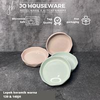 Gambar Lepek keramik warna diameter 10 cm / lepek saos keramik serbaguna 139 - pink (3pcs) dari Johouseware undefined 1 Tokopedia