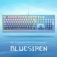 Gambar Redragon Wired RGB Gaming Keyboard 104 Keys BLUESIREN - K654GWB-RGB dari Redragon Indonesia undefined 4 Tokopedia