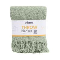 Gambar INFORMA 125X150 CM SELIMUT THROW EINNE BOUCLE - HIJAU dari Informa Indonesia undefined 2 Tokopedia