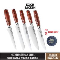 Gambar Pisau Hezhen B2 German 1.4116 Steel - Pakka Wood Handle - Cleaver 7 Inch dari Koch&Backen undefined 2 Tokopedia