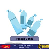 Gambar Ecobrick Botol Aqua Dan Le Mineral 600ML Berat Terjamin 200-300 Gram Untuk Tugas Sekolah - Aqua 600ML dari Ecobrick_NEW undefined 2 Tokopedia