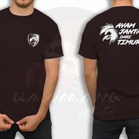 Gambar [PREMIUM] Kaos Ayam Jantan dari Timur/Kaos  PSM/Kaos Costum PSM/Atasan Pria/Atasan Wanita/Fashion Pria/Fashion Wanita - Putih Hitam, S dari Kalomang Wear undefined 4 Tokopedia