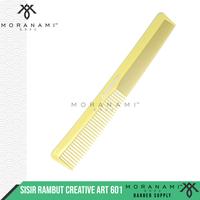 Gambar Sisir Rambut Salon Barber Rata Pendek Pangkas Rambut Creative Art 601 - CREAM dari Moranami Barber Supply undefined 3 Tokopedia
