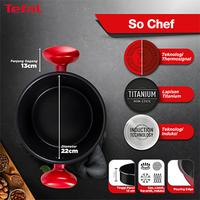 Gambar TEFAL STOCKPOT DAYBYDAY SERIES + GLASS LID ANTI LENGKET 22CM dari Belanja Elektronik undefined 4 Tokopedia