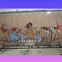 Gambar ARJUNA DAN SRIKANDI PAKET ISI 2 TOKOH WAYANG KULIT BAHAN DUPLEK HALUSAN - -, - dari DENJI SATORU undefined 2 Tokopedia
