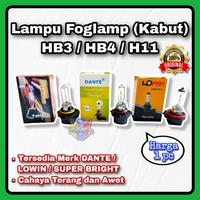 Gambar Bohlam Lampu Foglamp Kabut Halogen HB3 HB4 H11 12 Volt Universal Mobil - Tipe HB4 (9006), DANTE dari Mobi Auto undefined 1 Tokopedia
