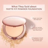 Gambar Wardah Instaperfect Matte Fit Powder Foundation 13g | Bedak SPF 20 PA+++ - 52N Almond - Powder, Wardah Instaperfect  dari Tokoserba serbu undefined 2 Tokopedia