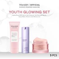 Gambar WARDAH Paket 3 pcs Gel Moisturizer, Face Wash, dan Serum / Toner Bright Radiant Bright Glowing Calm Acne Hydrated Plump Nature Daily Renew You Lightening Nature Daily Cica Aloe - Skincare - HydraBoostToner dari wardahbeautyid undefined 5 Tokopedia