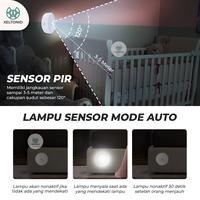 Gambar Lampu Darurat Sensor Gerak Lampu Tangga Lemari Dapur Dinding Magnetic - 10 LED, White dari XELTONID undefined 2 Tokopedia