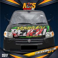 Gambar Stiker Decal Kabin Depan PEMBURU REJEKI All Pick Up Pick Up L300, FUTURA, GRANMAX, OLD CARRY/T120SS, NEW CARRY, APV Custom Bisa Request Foto & Kata-Kata - Sticker Custom Variasi All Pick Up/Mobil/Truk/Motor - L300 dari ncsdecal undefined 4 Tokopedia
