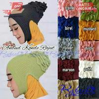 Gambar Paket 3 Pcs Ciput Bandana Anbud Cepol Inner Dalaman Kerudung Rajut Anti Budeg Konde - PAKET 1 (RANDOM WARNA) dari Rybecha undefined 1 Tokopedia