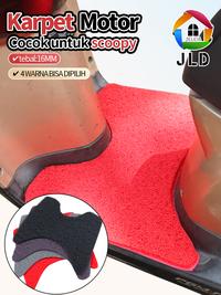Gambar Karpet Serabut Motor scoopy atau alas pijakan kaki motor scoopy all type keset motor - Hitam(Scoopy) dari JIELIDA_NEW undefined 5 Tokopedia