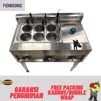 Gambar KOMPOR USAHA MIE AYAM+PENGGORENGAN AYAM / GAS FRYER+NOODLE COOKER GZM-316F FSN - GZM-316F FSN dari TOENG MARKET TIDAR undefined 3 Tokopedia