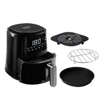 Gambar IDEALIFE - Air Fryer – Penggoreng Tanpa Minyak - IL–200 (4L) Stainless - Warna dari Babe Mamur undefined 4 Tokopedia