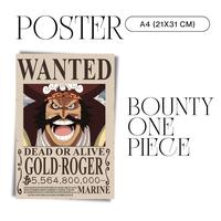 Gambar KARTU POSTER ONE PIECE BOUNTY A4 & A5 CM (HARGA 1 PCS + LAMINASI 2SISI) JPOP ANIME JEPANG JAPAN PREMIUM MURAH UNOFFICIAL BUGGY CHOPPER MIHAWK FRANKY USOPP JINBE TEACH LUFFY NAMI ROBIN ZORO SHANKS CROCODILE BROOK TRAFALGAR SANJI READY STOCK ! - BUGGY 3 MILYAR, A5 ( 15 x 21 Cm ) dari Bidam ID undefined 1 Tokopedia