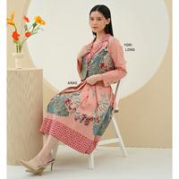 Gambar Evercloth Yoriii Long Outer Batik Wanita Outer Rompi Wanita Luaran Lengan Panjang - JUMBO dari EVERCLOTH undefined 3 Tokopedia