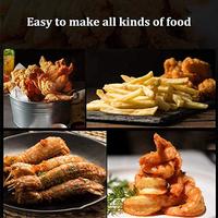 Gambar Panci Masak Penggorengan Tempura Japanese Deep Frying Pot Thermometer - Silver, 24.8 cm dari DG17 STORE undefined 4 Tokopedia