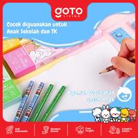 Gambar Goto [COD] Weisen Set Paket Alat Tulis Penghapus Serutan Pensil Penggaris - YELLOW dari Goto Living undefined 5 Tokopedia