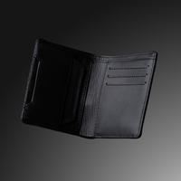 Gambar Win Leather - Asoka Wallet Man Bahan Kulit Sapi Asli Dompet Pendek Lipat Dua Pria Simpel Mengkilap Anti Air Embos Casual Free Box - Hitam dari TB Leather undefined 3 Tokopedia