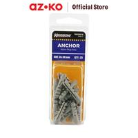 Gambar AZKO Krisbow Fisher Sekrup Nilon Plug 6x30mm 25 Pcs - Abu Abu dari AZKO ID undefined 1 Tokopedia