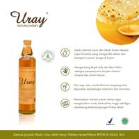 Gambar Madu uray with bee pollen & royal jelly - urai raw honey asli original hutan nusantara murni enak sehat 875 gr 450 ml - 875gr dari healthy peeps undefined 3 Tokopedia