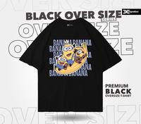 Gambar Designation - Kaos MINION Oversize Black Cotton Combed 24s / Tshirt  Karakter Cartoon MInions Despicable Me Distro Murah / Oversized Hitam Original VINTAGE - MINION-01, M dari Designation_NEW undefined 1 Tokopedia