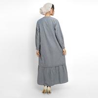 Gambar Cressida Ladies Baju Gamis Wanita Grey - LLGAL.JB902Y dari Cressida undefined 5 Tokopedia