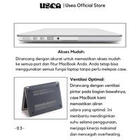 Gambar USEA Case Transparan MacBook Pro Retina 13 Inch 2012 2013 2014 2015 [ A1425 & A1502 ] - Clear Bening dari Usea Official Store undefined 5 Tokopedia