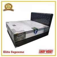 Gambar Set Springbed Elite serenity Supreme + Divan Full Gdk Bonus 2 Bantal - Hitam, 90x200 dari gudang divan kasur undefined 2 Tokopedia