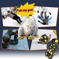 Gambar Cover Sepatu Crampon 8 Gigi Anti Slip Untuk Berjalan Di Salju - S dari Joy-Beli undefined 3 Tokopedia
