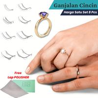 Gambar Original Ring Adjuster Invisible Pengganjal Cincin Silicone Transparan Jewellery dari Atomara Gear undefined 1 Tokopedia