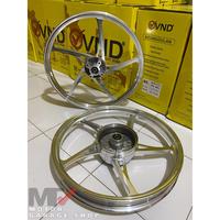 Gambar Velg VND KZR Ring 17 Vario 125 / 150 Beat Scoopy Genio 1.40*1.60 Velg Jari Original  vnd Racing - Black, Beat,scoopy,Vario110 dari Biyang Spon undefined 4 Tokopedia