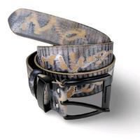Gambar Sabuk Ikat Pinggang Pria 100% Original Kulit Asli Gesper Kulit Jumbo Laki-laki - Hitam/Corak, S/100cm dari Ikat Pinggang Kulit Asli undefined 5 Tokopedia