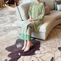 Gambar Lausboutique-Kemala-Seri 1-Tunik Wisuda-Tunik Lamaran Kancing Muslim Panjang Wanita Atasan - Bluegreen, L dari LAUSBOUTIQUE undefined 4 Tokopedia
