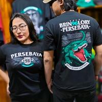 Gambar Kaos Anniversary 96 Th Persebaya - Hitam, S dari realbdistro undefined 1 Tokopedia