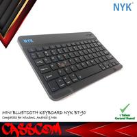 Gambar NYK BT-90 Keyboard Mini Bluetooth Slim rechargeable battery dari CassCom undefined 2 Tokopedia