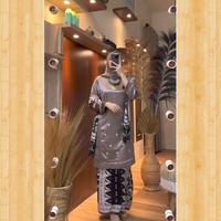 Gambar [Y1]Baju kurung basiba payet bahan kawasaki dengan batik tanah liek - Atasan saja, Maroon, M - Atasan saja, Maroon, M dari tokosejahtera258 undefined 4 Tokopedia