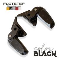 Gambar Footstep Rizoma Vespa Sprint Primavera Pijakan Kaki Lipat gold motorcycle Red - Black dari Legend Motor Shop undefined 3 Tokopedia