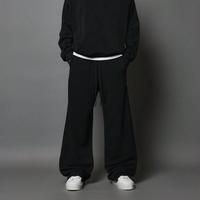 Gambar Jogger Loose Pants Baggy Sweatpants Hightwaist Korean Style Celana Pria Dan Wanita  Sport Casual - Abu misty bright, M 40-50 kg dari SANTUY BOTTOMS undefined 3 Tokopedia